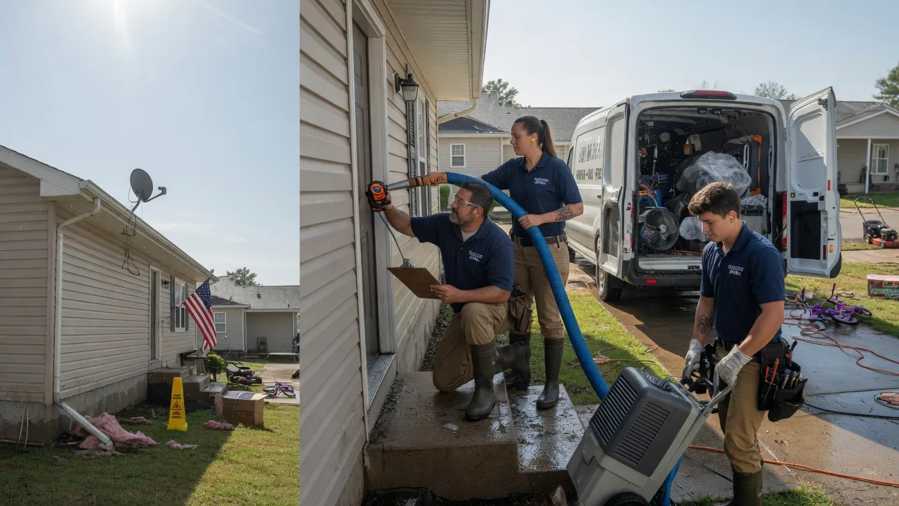 Ceiling Water Damage Restoration in Newtonville, NJ near me